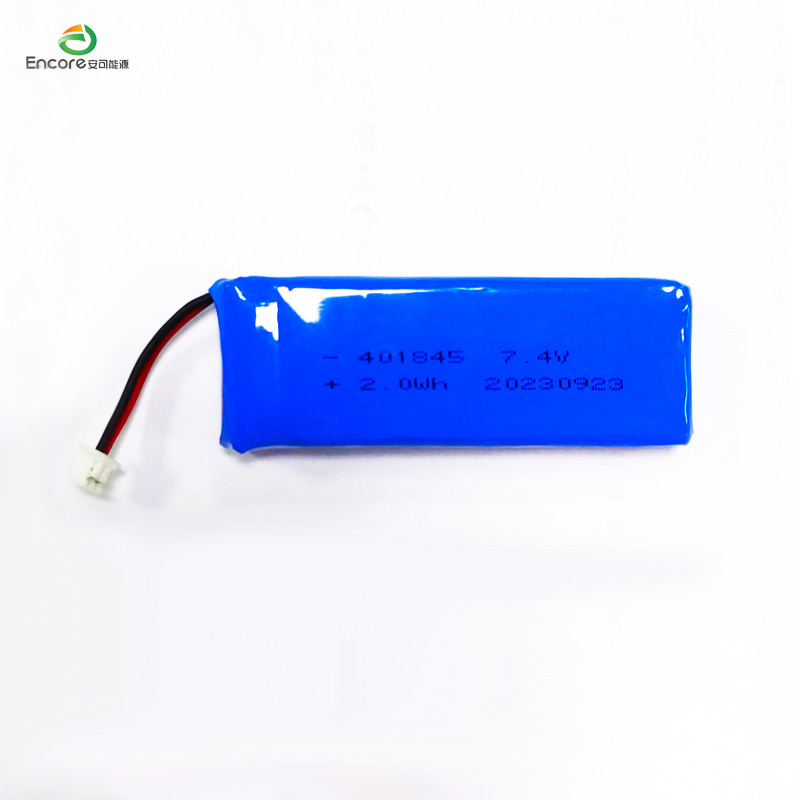 2s LiPo バッテリーパック技術の進歩: 7.4V モデルの加速