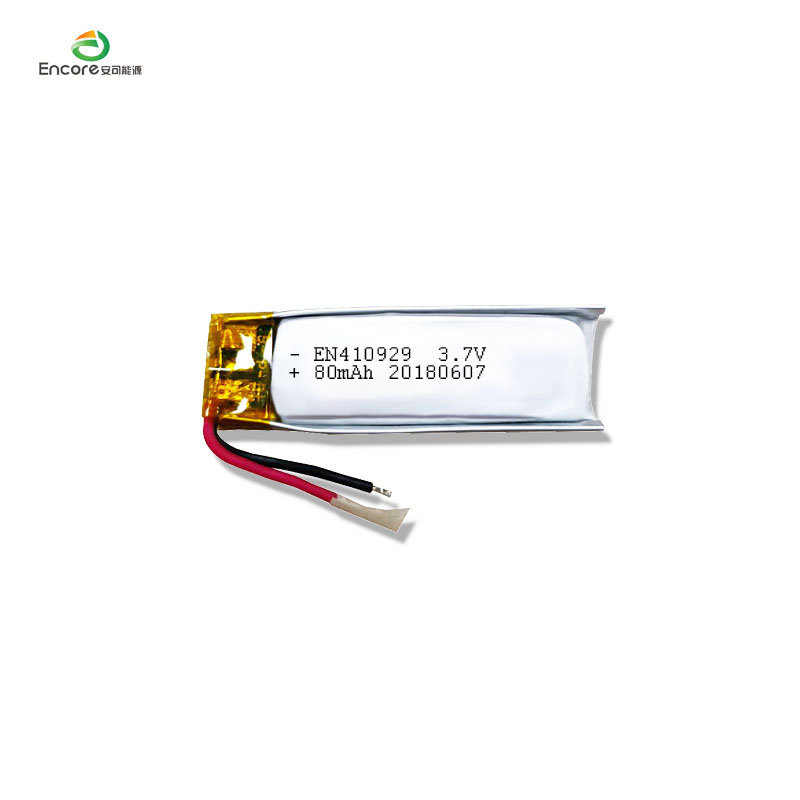 3 7v 80mah 超薄型小型 Bluetooth ヘッドセット バッテリー